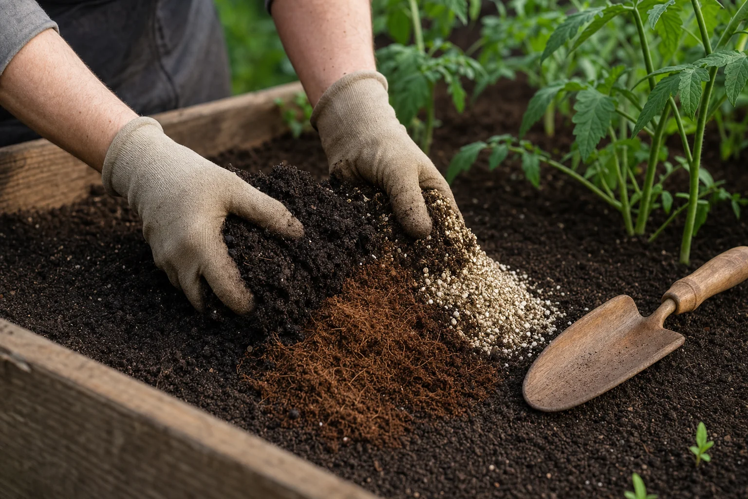 Raised Garden Bed Soil: The Right Mix Recipe